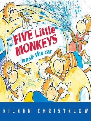 cover image of Five Little Monkeys Wash the Car